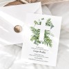 Eucalyptus Christening Invitations