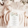 Elegant Wedding Menus - Printed Australia