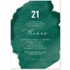 Classy 21st Birthday Invitations