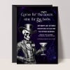 Cocktail Boos Halloween invitations styled with a black envelope