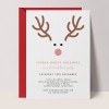 Cute Christmas Deer Invitation