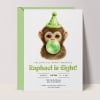 Monkey Invitations - Green