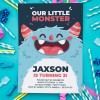 Monster Party Invitations