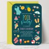 Cute Pool Party Invitations