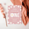 Daisy First Birthday Invitations