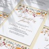 Delight Wildflowers Engagement Invitations