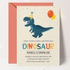 Dinosaur Birthday Invitations