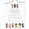 Costume Dress Up Party Invitations
