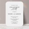 Elegant Black and White Invitations
