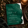 Emerald Green Invitations