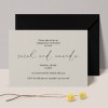 Modern Neutral Engagement Invitations