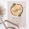 Rustic Engagement Invitations Australia