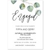 Eucalyptus Engagement Invitations