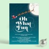 Oh What Fun Christmas Party Invitations