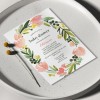 Floral Baby Shower Invitations