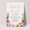Floral Bridal Shower Invitations