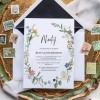 Floral Wreath Invitations