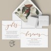 Forever Engagement Stationery