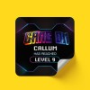 Gamer Custom Party Stickers