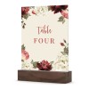 Garden Love Wedding Table Numbers