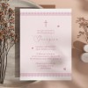 Girls Christening Invitation