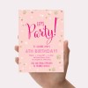 Girls Party Invitations