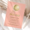 Gold Disco Invitations