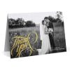 Gold Wedding Thank You Cards