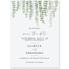 Greenery Save The Date Cards