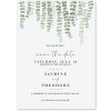 Greenery Save The Date Cards