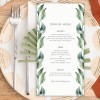 Vineyard Wedding Menus