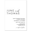 Innocent Wedding Invitations