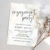 Marbled Modern Engagement Party Invitations