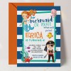 Mermaid and Pirate Party Invitations