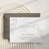 Minimalist Engagement Invitations