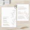 Minimalist Wedding Invitations