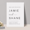 Minimalist Wedding Save The Dates