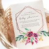 Modern Baby Shower Invitations