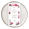Modern Botanica Wedding Menus