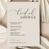 Modern Bridal Shower Invitations