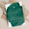 Modern Bar Mitzvah Invitations