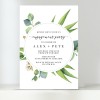 Eucalyptus Engagement Party Invitations