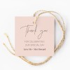 Modern Minimalist Wedding Gift Tags