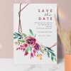 Modern Budget Save The Date Cards