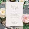 Monogram Wedding Thank You Notes
