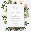Monogrammed Wedding Invitations