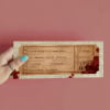 Printed Halloween Ticket Australia