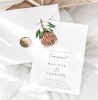 Engagement Invitations - Australian Protea Native Beauty 