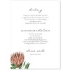 Native Beauty Wedding Information Cards