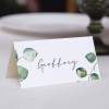Greenery Wedding Placecards